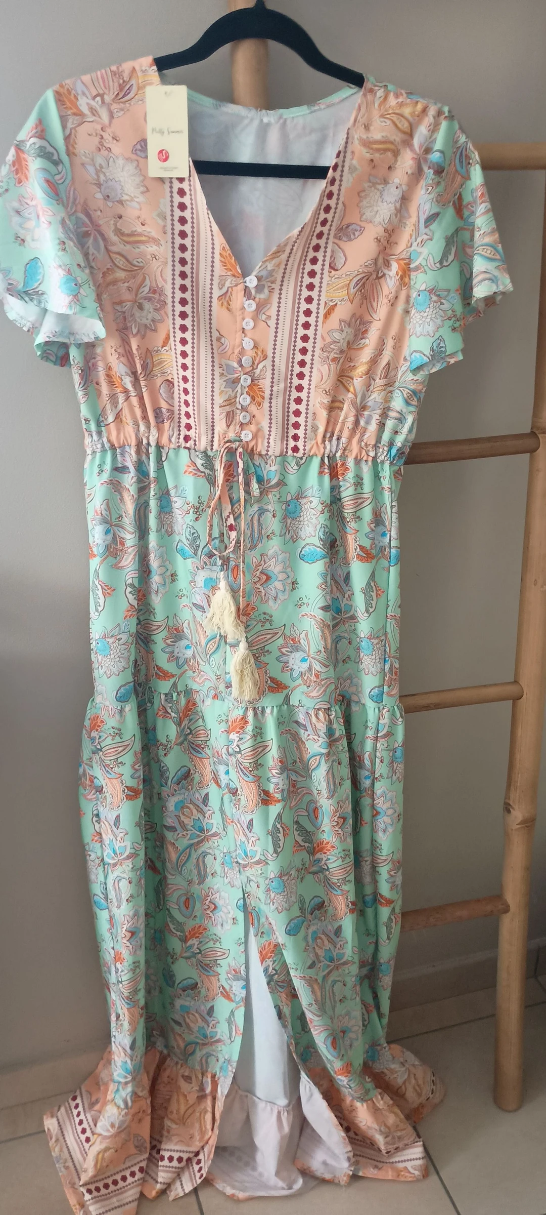 💥 Vestido bohemio colorido – photo 2